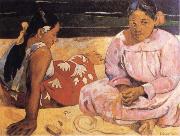 Paul Gauguin Tahitian Women USA oil painting artist
